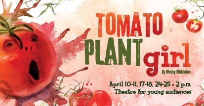 Tomato Plant Girl event image showing a talking tomato